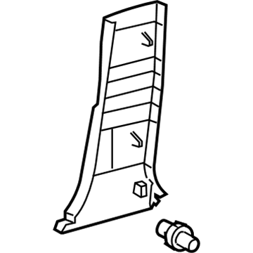 Lexus 62413-30250-A1 GARNISH, Center Pillar