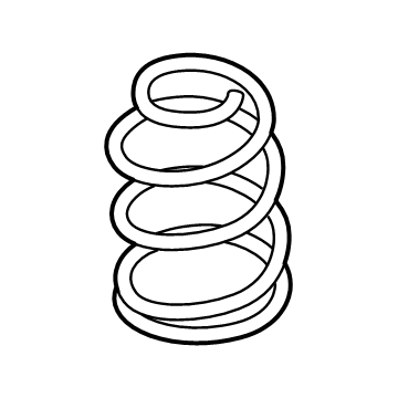 Nissan 55020-5RB0B Spring-Rear Suspension
