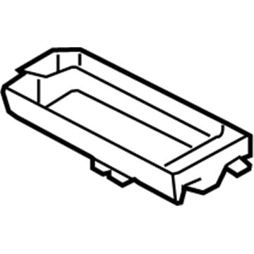 Kia 972582G000 Insulation-Heater Lower