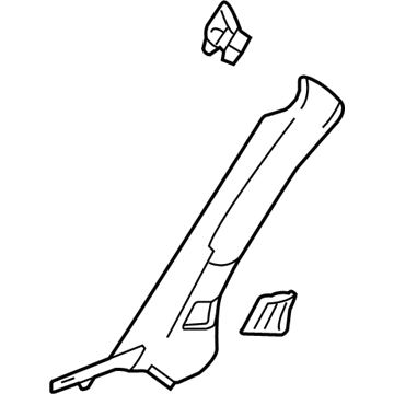 GM 21994518 Molding Asm-Windshield Side Garnish *Neutral