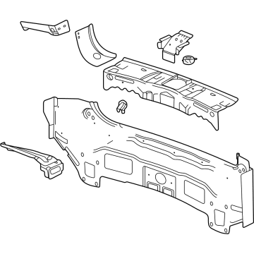 GM 84733663 Rear Body Panel