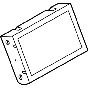 Nissan 28091-JJ93A Display Unit-Av