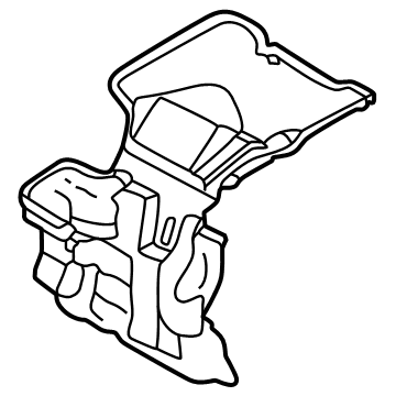 BMW 17-73-8-742-140 ACOUSTIC COVER, E-MOTOR, FRO