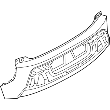 BMW 51-12-7-462-330 Panel, Bumper, Primed, Rear