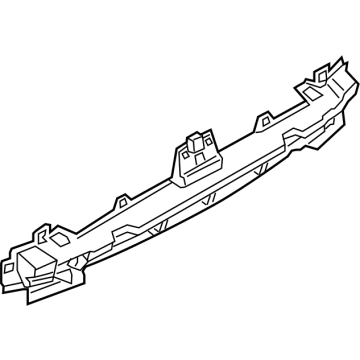 BMW 51-12-7-462-344 Centre Bracket, Bumper