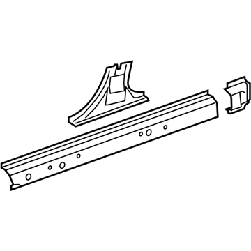 GM 23232820 Inner Rocker