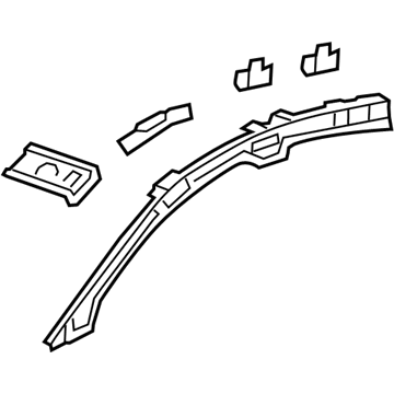 GM 20966029 Inner Windshield Pillar