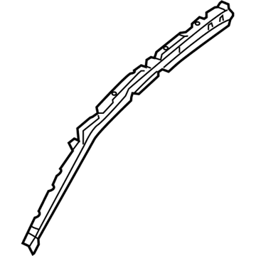 Nissan G6314-9PBMA Reinforce-Roof Side Rail, Outer RH