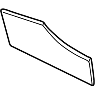 BMW 51-47-8-267-833 Cover, Floor Covering, Left