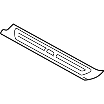 BMW 51-47-8-257-875 Support, Trim, Entrance, Left