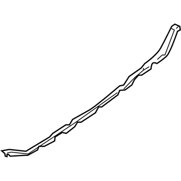 Nissan 85290-ZQ00A Retainer-Rear Bumper, Upper