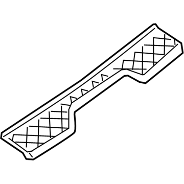 Nissan 85062-ZQ00A Finisher-Rear Step