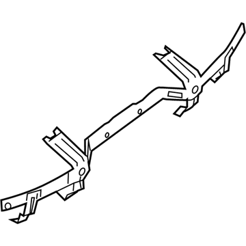 Nissan 85222-ZQ00A Bracket-Rear Bumper