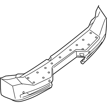 Nissan 85022-ZQ00A Bumper Cover