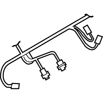 Nissan 24015-ZQ00A Harness-Reverse Sensor