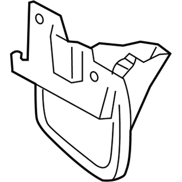 Lexus 76621-60080 Mudguard Sub-Assy, Front Fender, RH