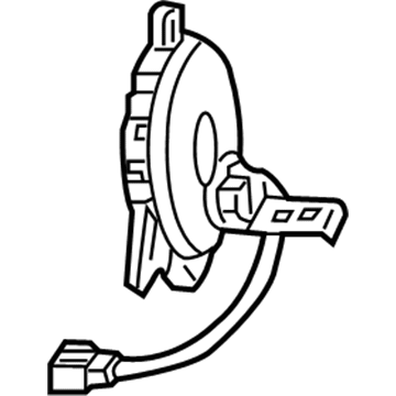 Hyundai 93490-38001 Front Clock Spring Contact Assembly