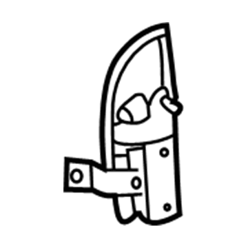 Nissan 82607-5W604 Rear Door Outside Handle Assembly Left