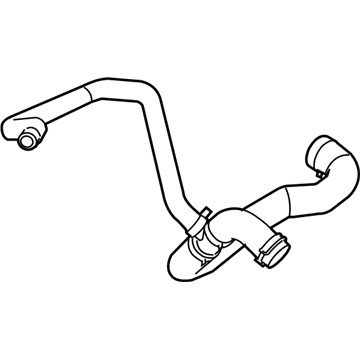 Ford 4C2Z-8286-GB Lower Hose