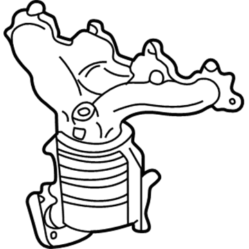 Honda 18160-PDN-A02 Converter, Manifold