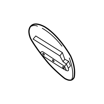 GM 13410445 Fuel Door
