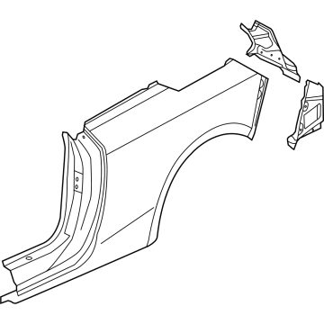 GM 39086967 Panel Asm-Body Side Outer Rear