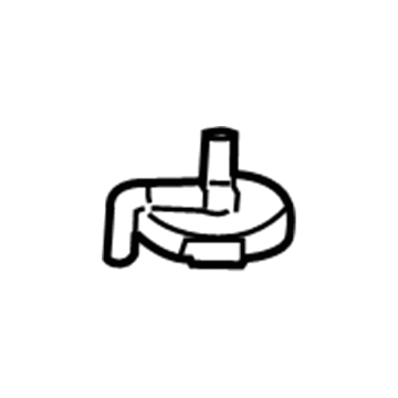 Toyota 16471-0A030 Overflow Hose Cap