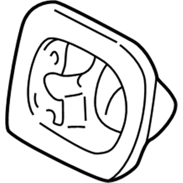 GM 25665825 Housing Asm, Fuel Tank Filler Pipe