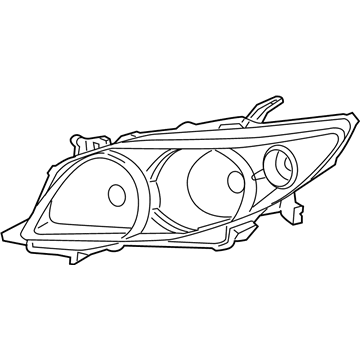 Toyota 81130-02670 Lens & Housing