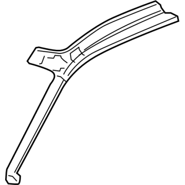 Nissan 76304-6HT0A Rail-Side Roof, Inner RH