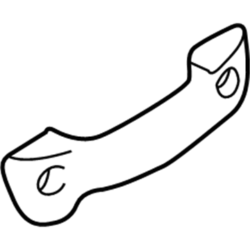 Hyundai 82710-25000-LT Handle Assembly-Door Grip, LH