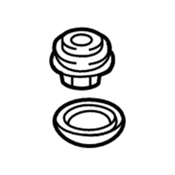 Hyundai 25336-2P200 Insulator-Radiator Mounting, Lower
