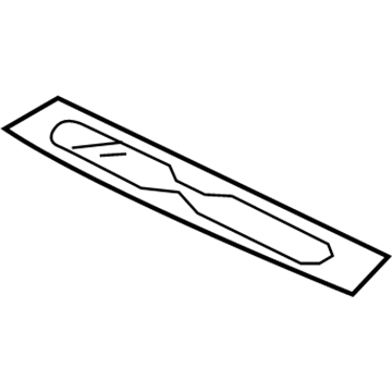 Acura 70210-SZN-A02 Panel Assembly, Front Fixed Glass (Privacy) (Pgw)