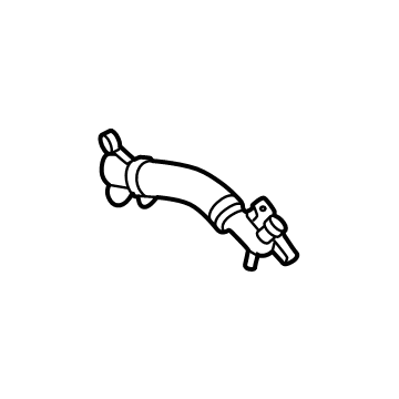 BMW 11-53-9-453-680 LINE FROM COOLANT PUMP-CYLIN