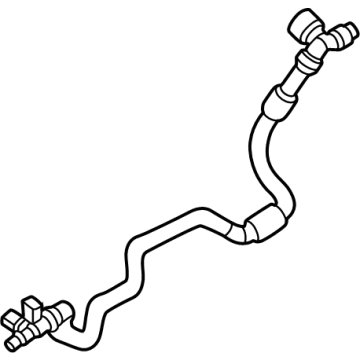 BMW 17-12-5-A2E-C97 COOLANT FEED LINE RADIATOR:171040