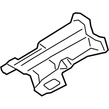 BMW 51-48-8-077-408 FUEL TANK HEAT INSULATION