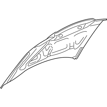Mopar 5112137AE Hood