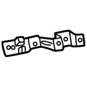 Hyundai 85350-38000 Bracket Assembly-Assist Handle Front