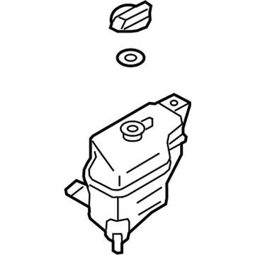 Hyundai 25430-2W000 Reservoir Tank Assembly