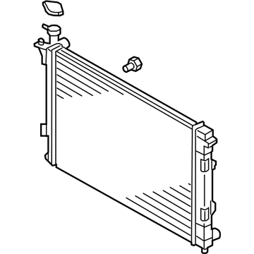 Hyundai 25310-2W800 Radiator Assembly