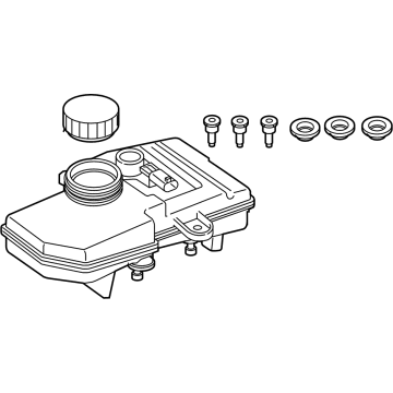 BMW 34-50-5-A51-323 REPAIR KIT, EXPANSION TANK
