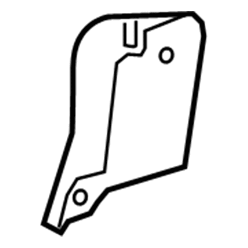 Lexus 72553-0E010-A1 Protector, Reclining Cover, RH