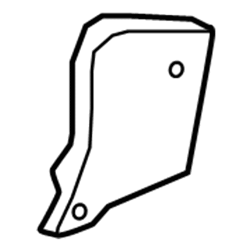 Lexus 72554-0E010-A1 Protector, Reclining Cover, LH