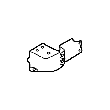 Nissan G4567-4BAMA Bracket-2ND Seat Mounting, LH