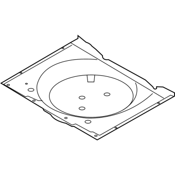 Nissan 74514-4BA0A Floor - Rear, Rear