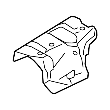 Ford FA1Z-5811165-A Heat Shield