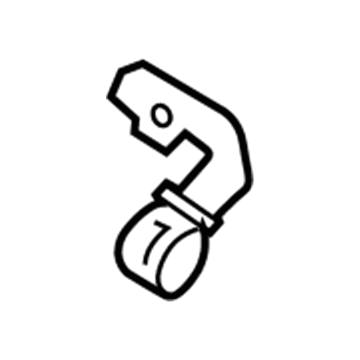 Ford FL3Z-7B147-A Outlet Tube Bracket