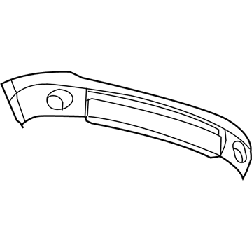 Mopar 68001349AA Fascia-Front