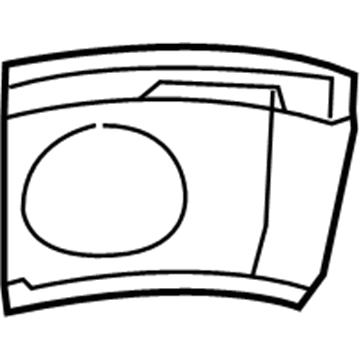 Mopar 55077208AA Bracket-Front Bumper Side