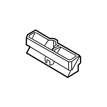 BMW 61-21-9-312-294 Battery Clamping Rail